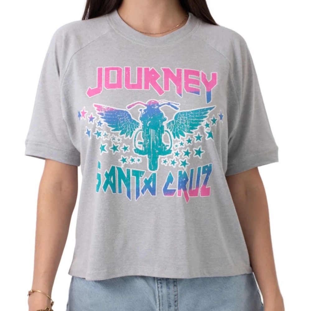 Somewhere West Journey Santa Cruz Drop Shoulder Tee